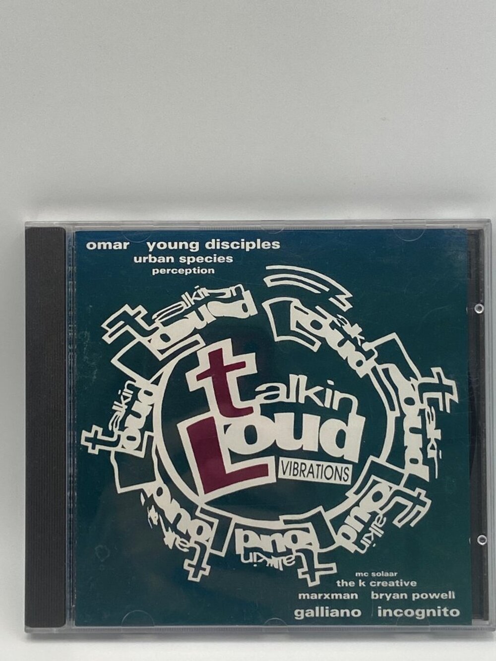 Talkin' Loud Vibrations CD Compilation (1993 Phonogram / Talkin' Loud)